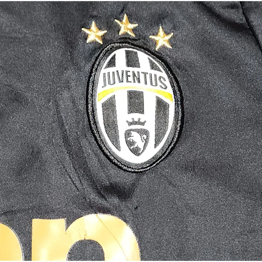 Adidas Juventus 2015-16 Third Jersey Black Gold Jeep Serie A Mens Large